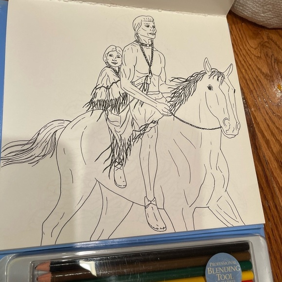 COPY - THE AMERICAN GIRLS Art Studio ~ KAYA 57242 with Pencils - Picture 4 of 8